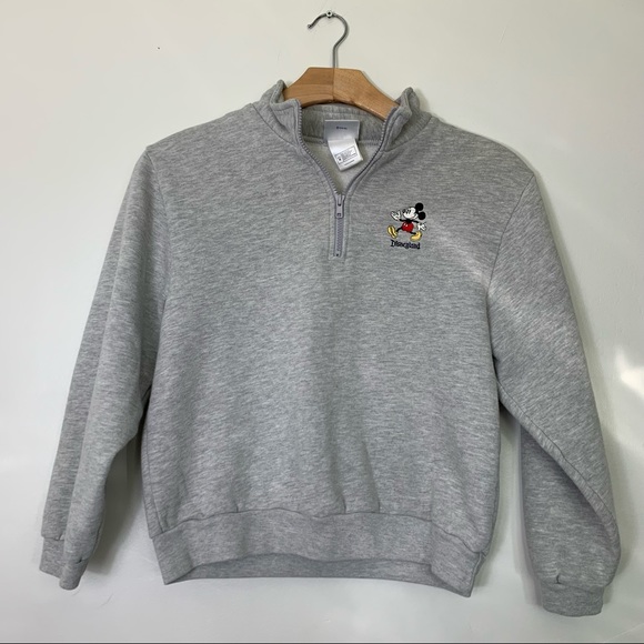 Disney Tops - Vintage Disneyland gray pullover sweatshirt